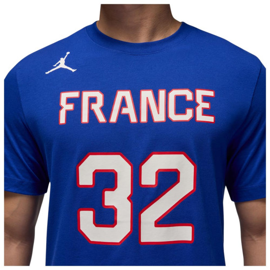 Nike Ανδρική κοντομάνικη μπλούζα Victor Wembanyama Team France Tee